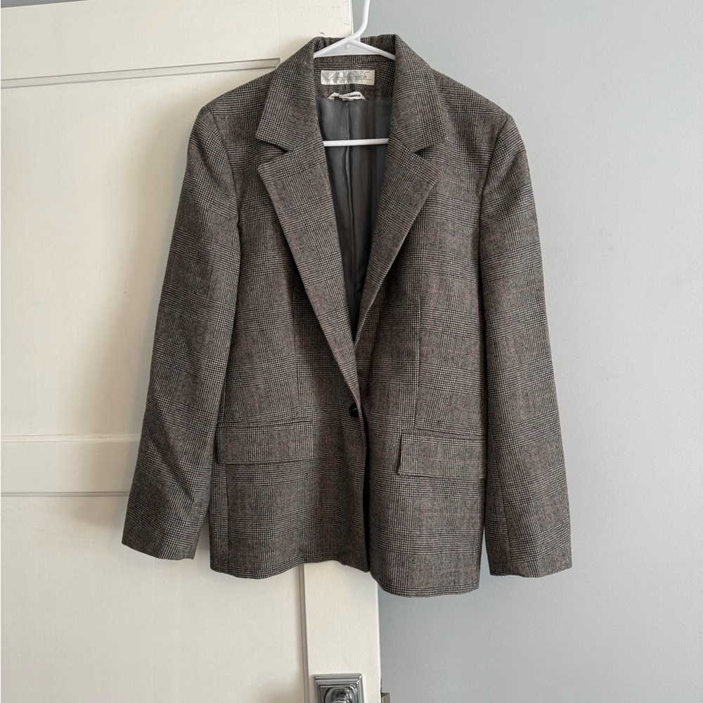 Vintage Gray Blazer